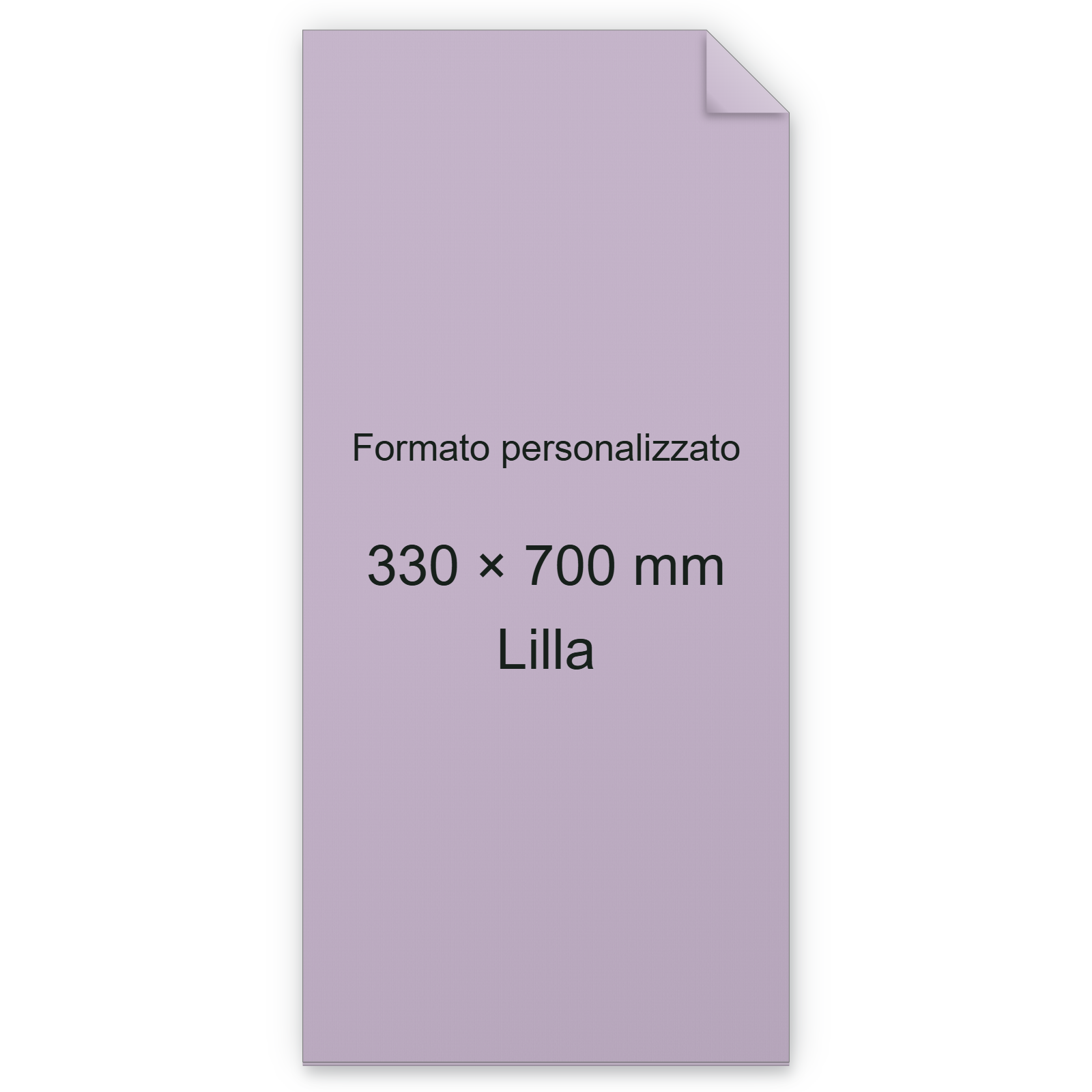 Cartoncino Favini, Burano, 140 g/m², 330x700 mm, LILLA 06 bra831SB