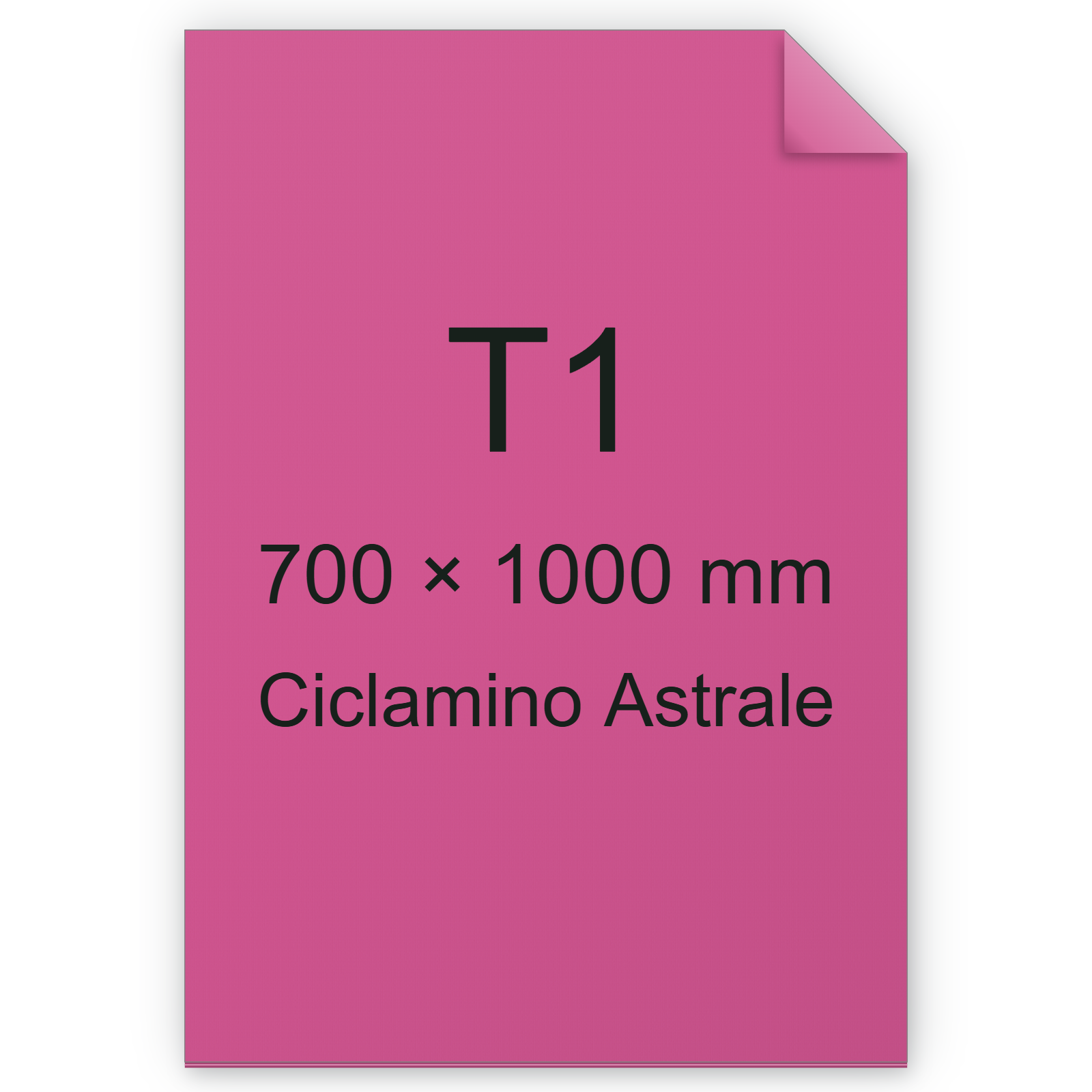 Cartoncino Favini, Burano, 200 g/m², T1, CICLAMINO ASTRALE 58 BRA584t1