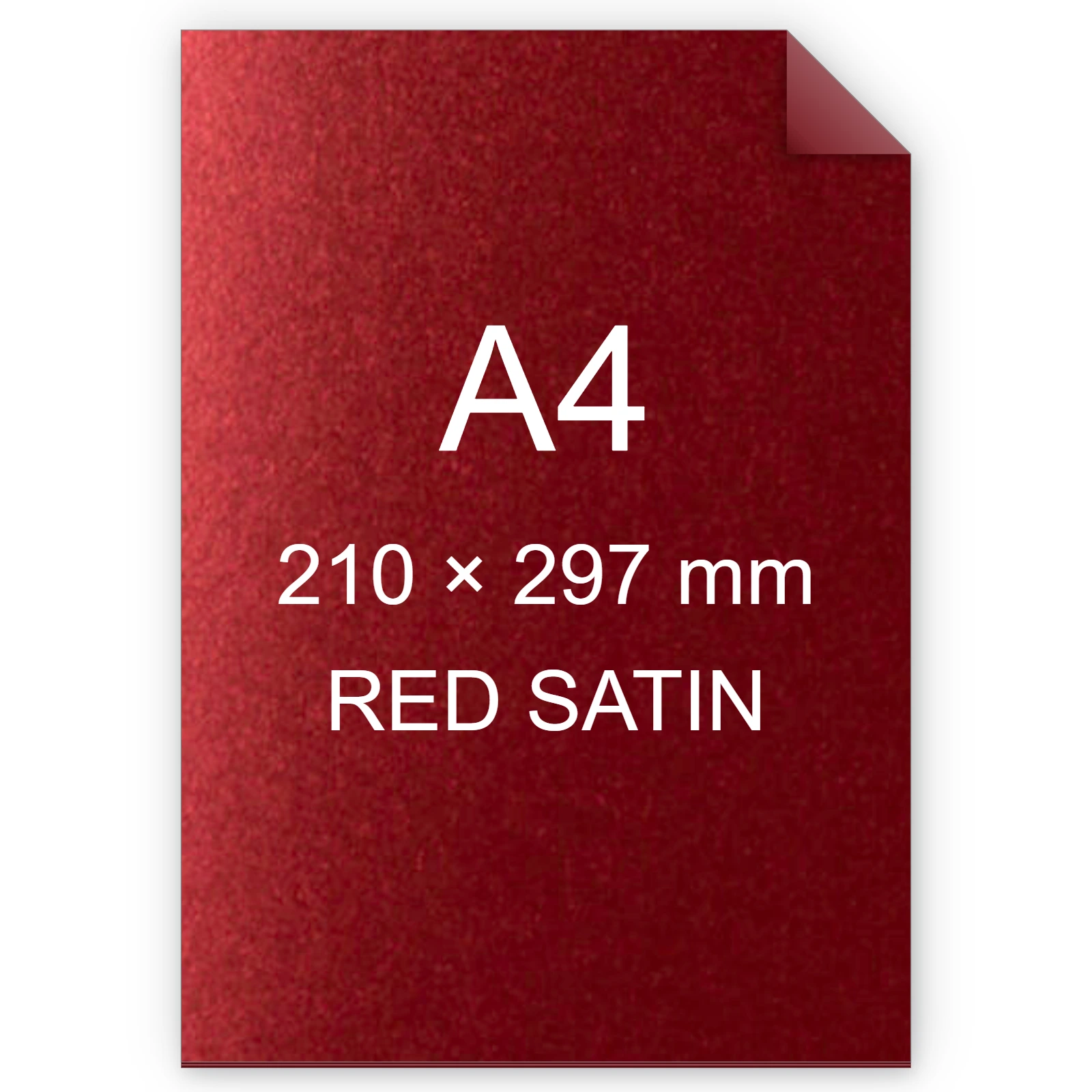 Cartoncino Favini, Majestic Satin, 290 g/m², A4, RED SATIN BRA1018