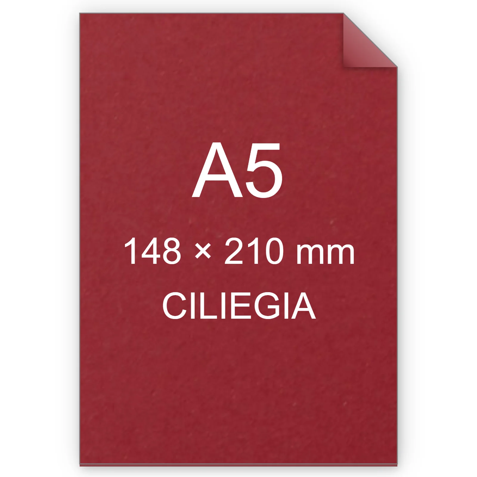 Cartoncino Favini, Crush, 350 g/m², A5, CILIEGIA bra6709a5