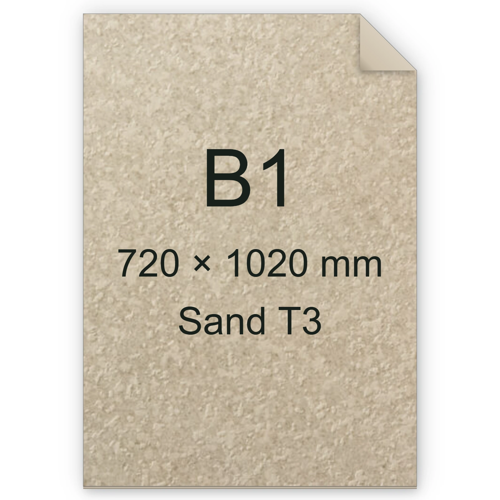 Carta Favini, Classy Covers, 115 g/m², B1, SAND T3 bra6644b1