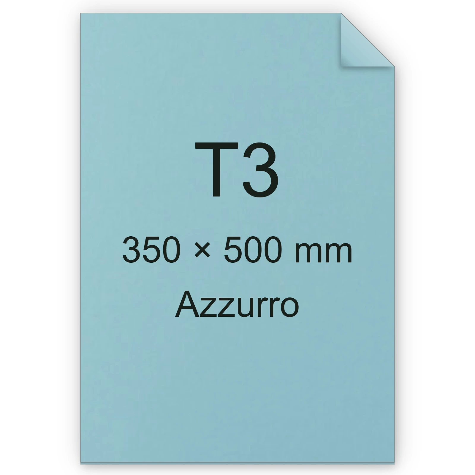 Cartoncino Favini, Burano, 120 g/m², T3, AZZURRO 08 bra791T3