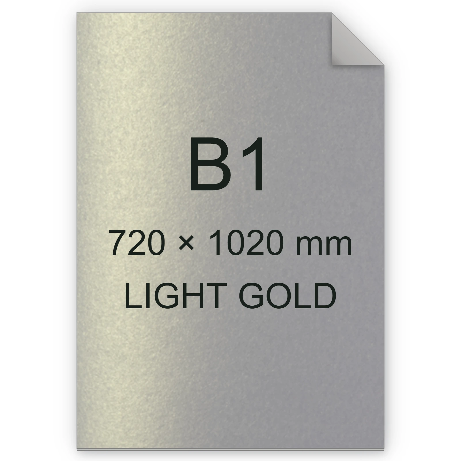 Cartoncino Favini, Majestic Chameleon, 250 g/m², B1, LIGHT GOLD bra1847b1