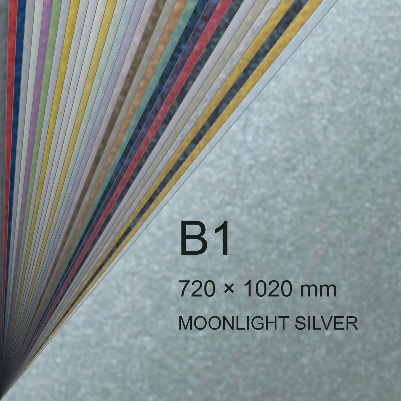 Cartoncino Favini, Majestic Classic, 290 g/m², B1, MOONLIGHT SILVER bra754b1 - immagine aggiuntiva