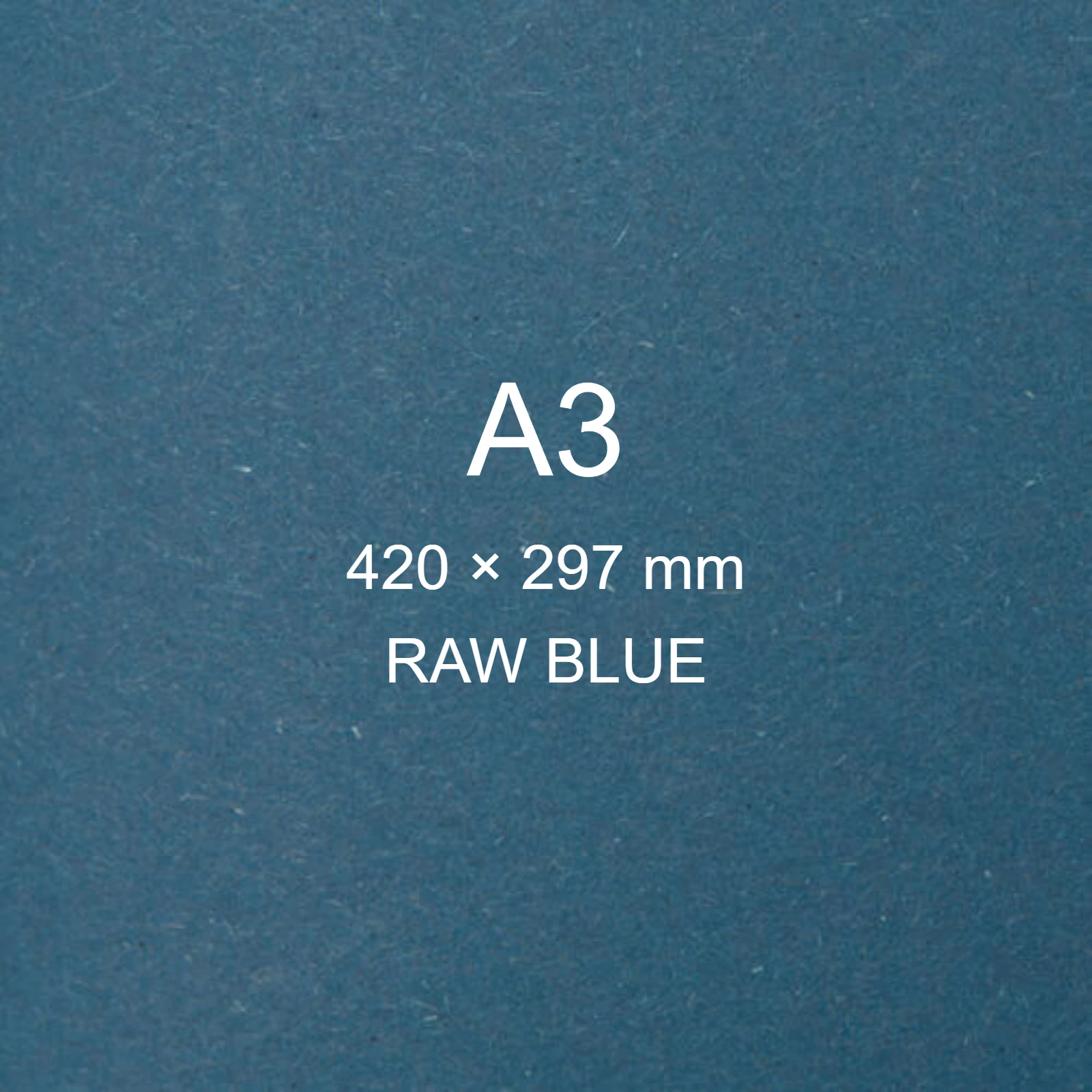 Cartoncino Favini, Shiro Echo Raw, 350 g/m², A3, RAW BLUE bra6668a3 - immagine aggiuntiva