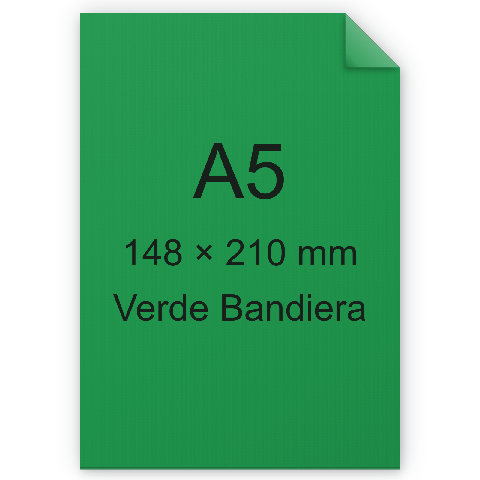 Cartoncino Favini, Burano, 200 g/m², A5, VERDE BANDIERA 60 BRA596a5