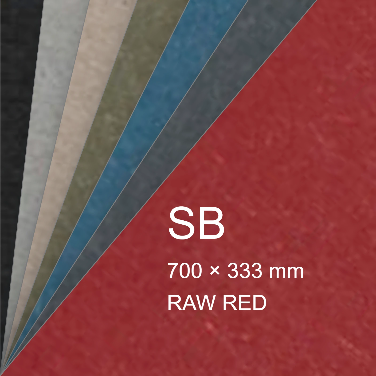 Cartoncino Favini, Shiro Echo Raw, 350 g/m², SB, RAW RED bra6671sb - immagine aggiuntiva