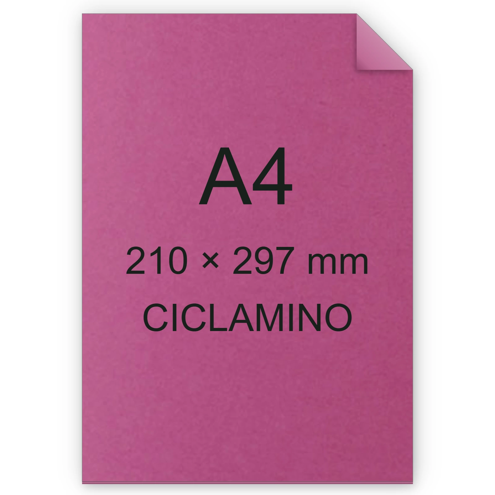 Carta Favini, RismaLuce Small Collezioni, 90 g/m², A4, CICLAMINO 58 FAVA69F144