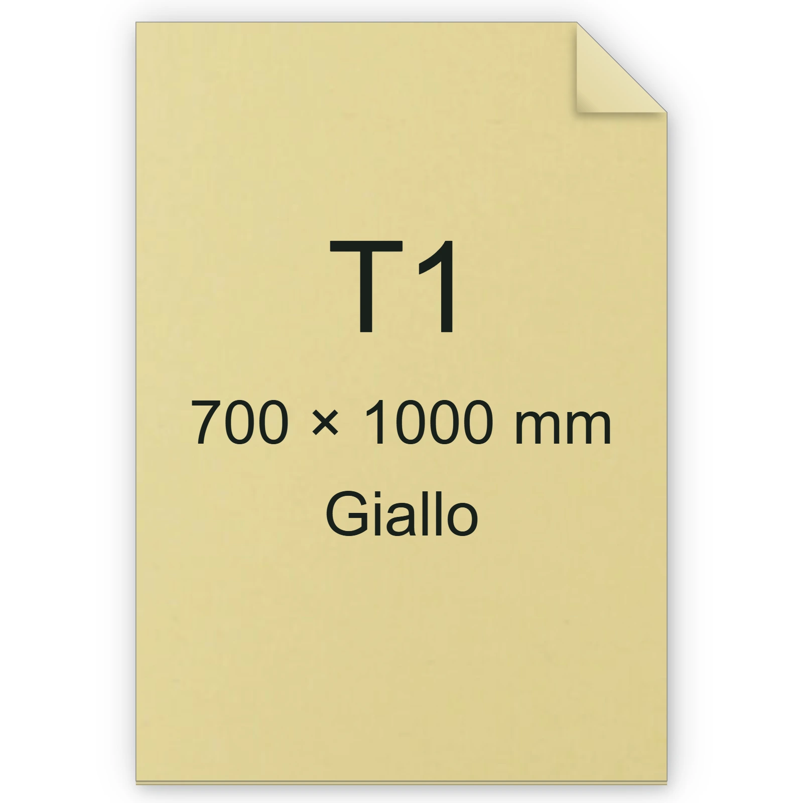 Cartoncino Favini, Burano, 120 g/m², T1, GIALLO 07 bra794T1