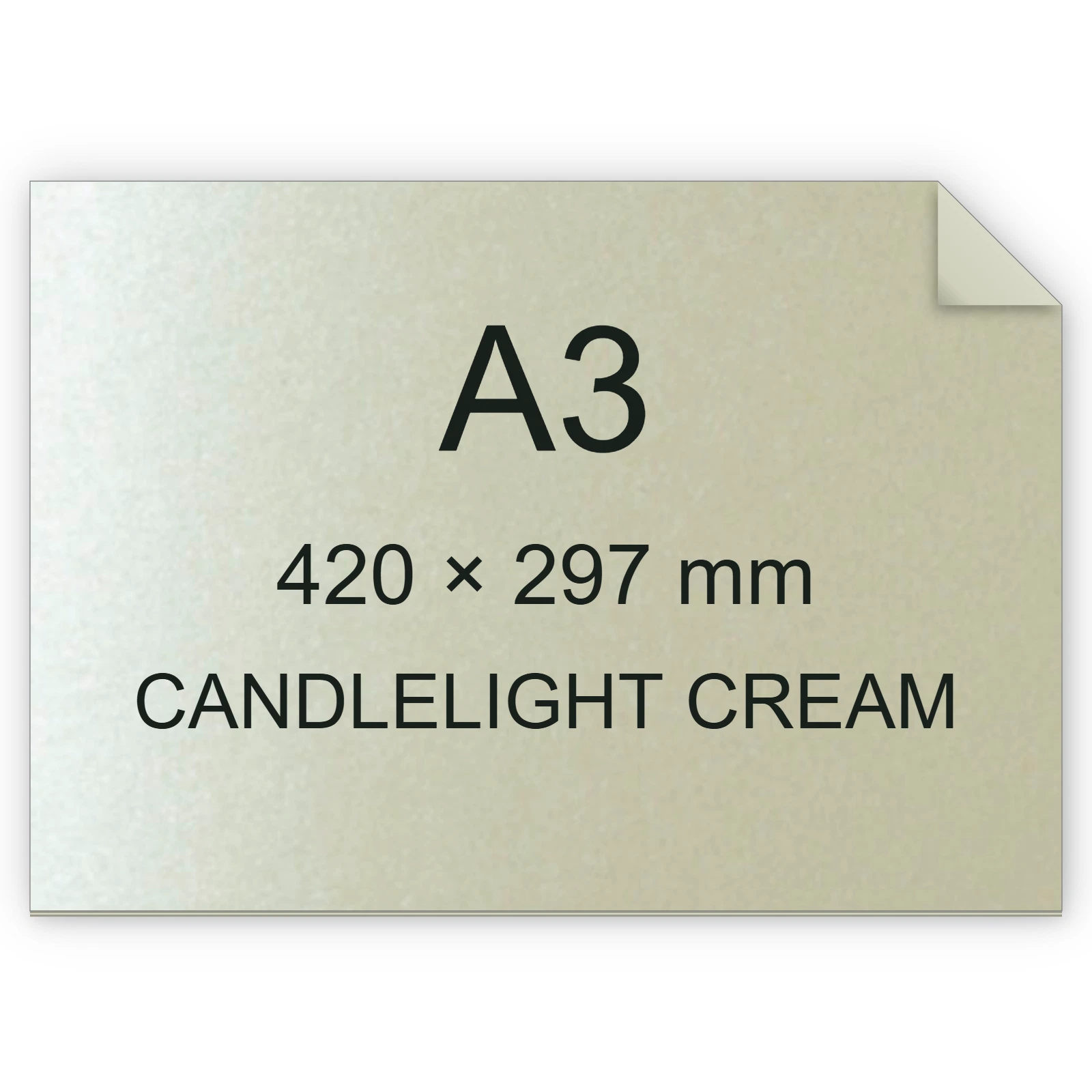 Cartoncino Favini, Majestic Classic, 290 g/m², A3, CANDLELIGHT CREAM bra750a3