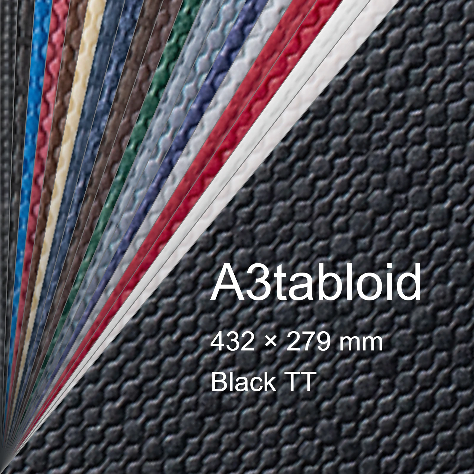 Cartoncino Favini, Classy Covers, 120 g/m², A3tabloid, BLACK TT bra6632a3tabloid - immagine aggiuntiva