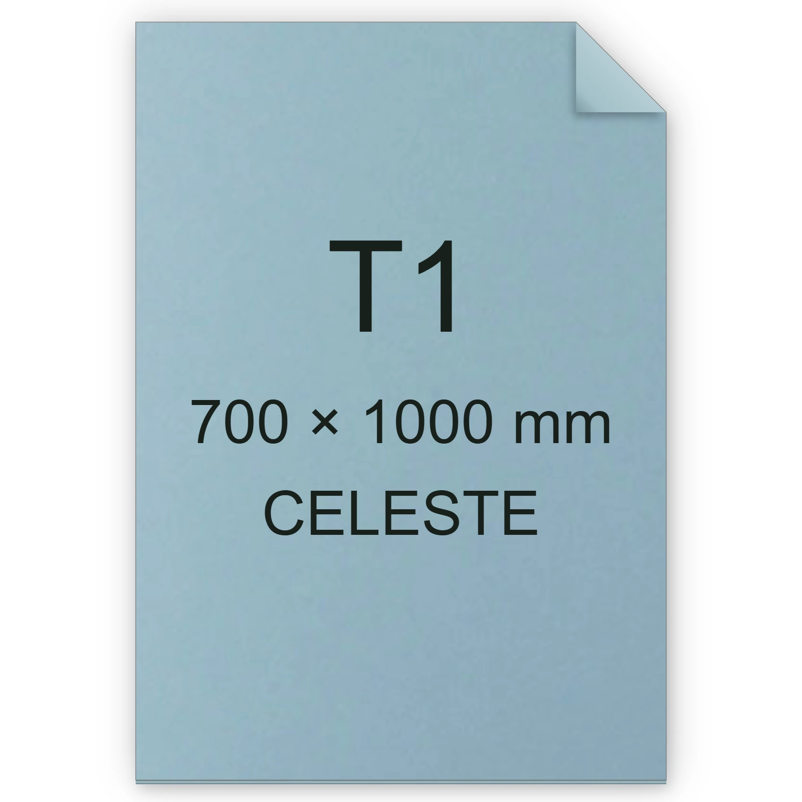 Cartoncino Favini, Bristol Color Sigillo, 200 g/m², T1, CELESTE 08 FAVA35T0A1