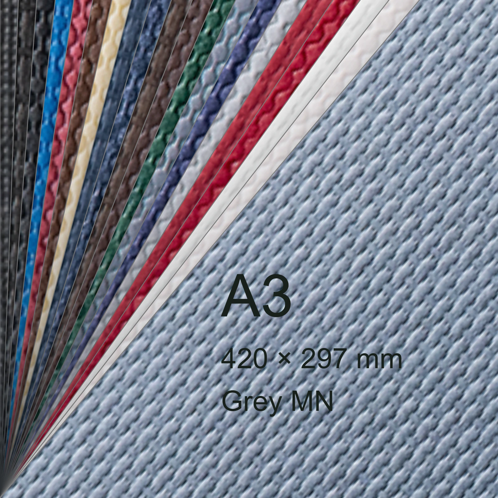 Cartoncino Favini, Classy Covers, 120 g/m², A3, GREY MN bra6621a3 - immagine aggiuntiva