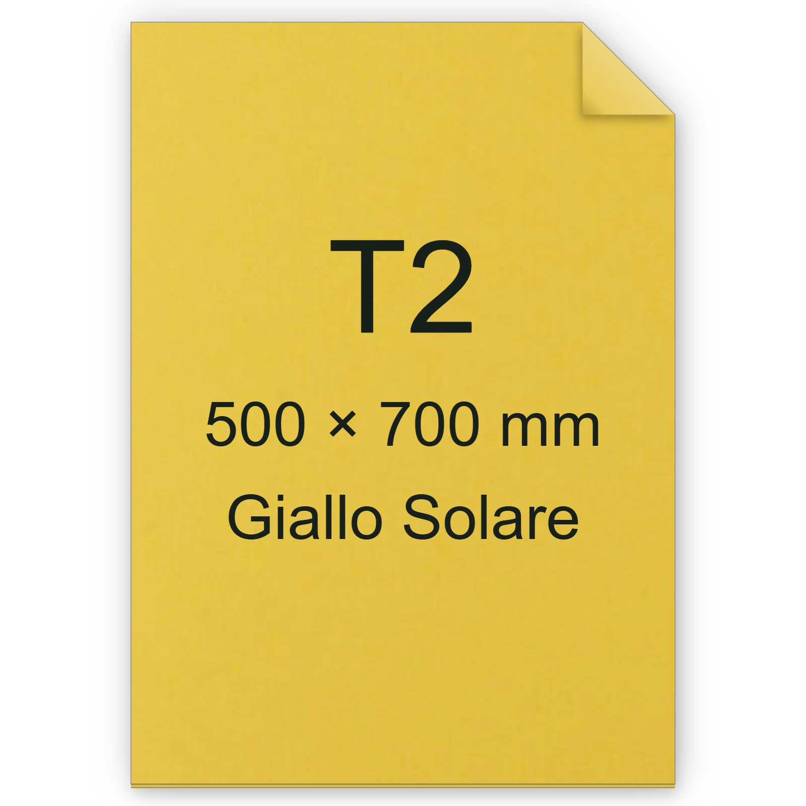 Cartoncino Favini, Burano, 250 g/m², T2, GIALLO SOLARE 53 BRA589t2