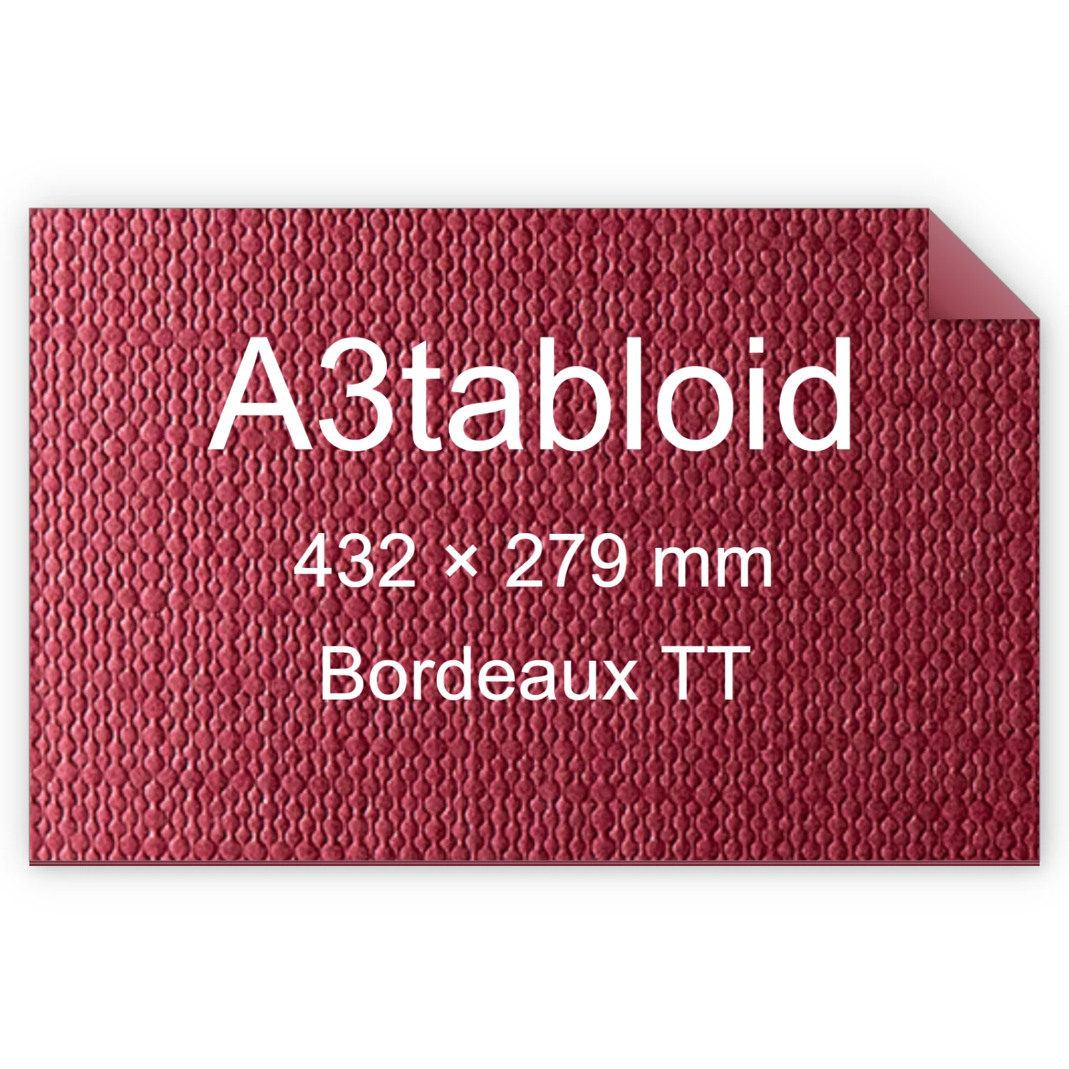 Cartoncino Favini, Classy Covers, 120 g/m², A3tabloid, BORDEAUX TT bra6623a3tabloid