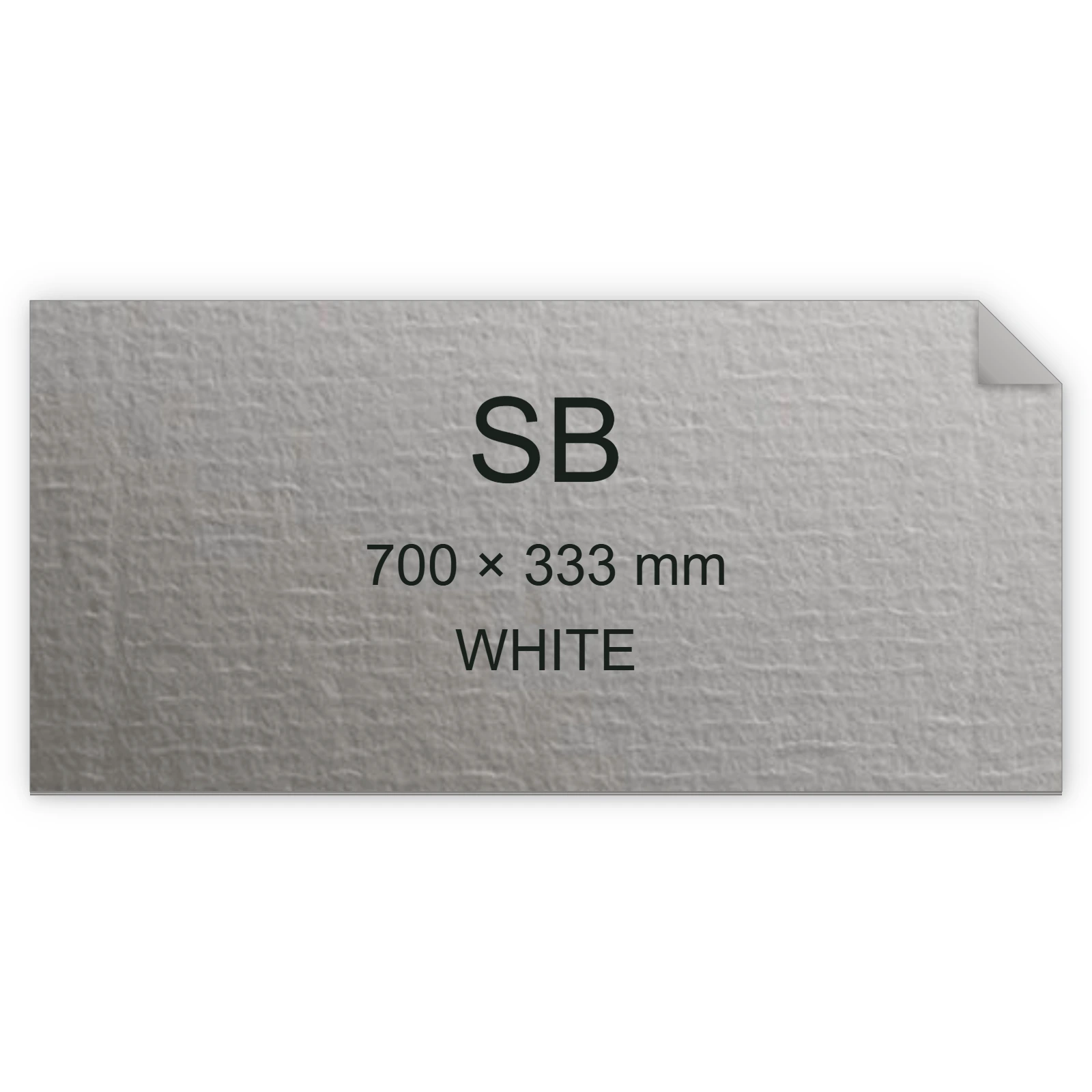 Cartoncino Favini, Contact Laid, 120 g/m², SB, WHITE bra6594sb