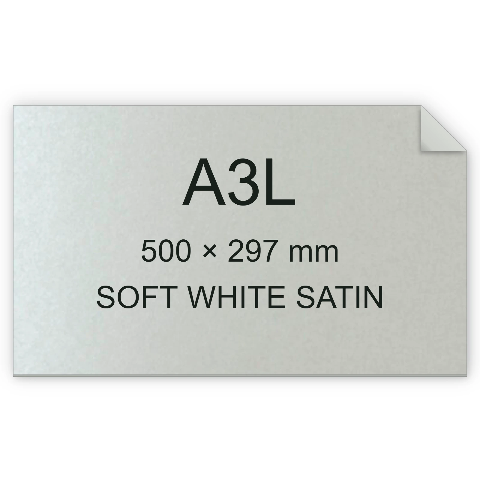 Cartoncino Favini, Majestic Satin, 290 g/m², A3L, SOFT WHITE SATIN bra799a3l