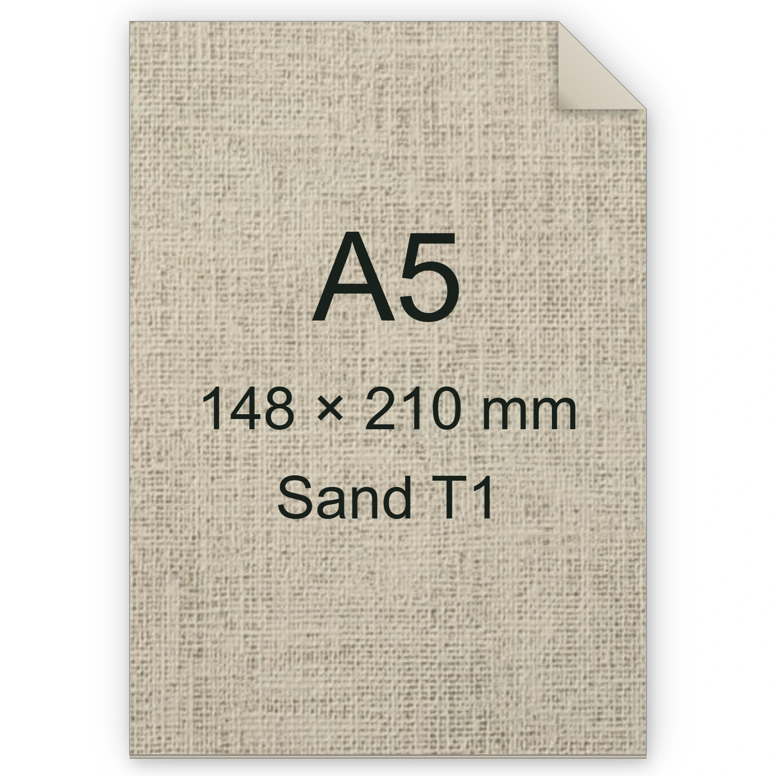 Carta Favini, Classy Covers, 115 g/m², A5, SAND T1 bra6643a5