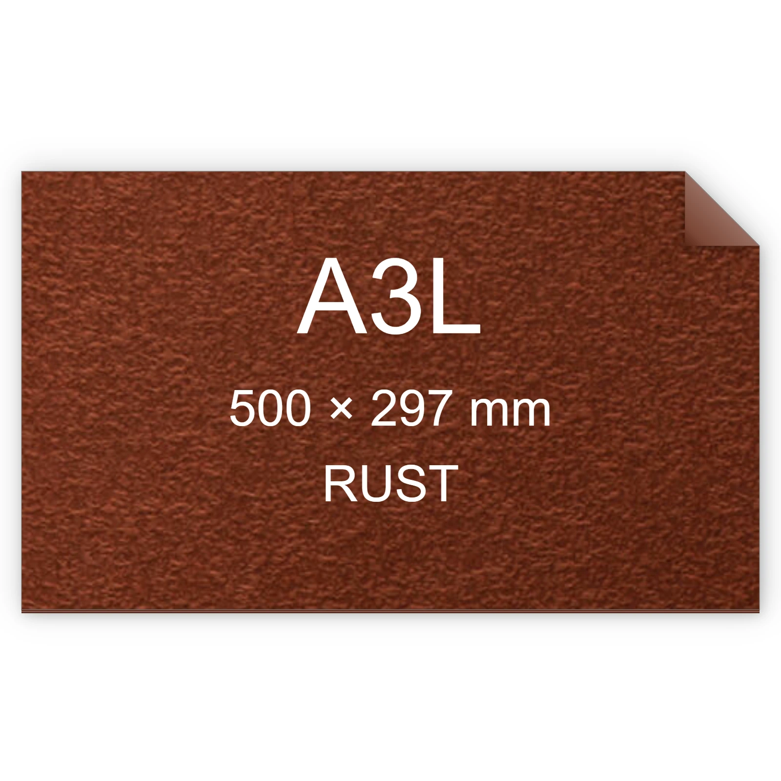 Cartoncino Favini, Tokyo, 350 g/m², A3L, RUST bra6614a3l
