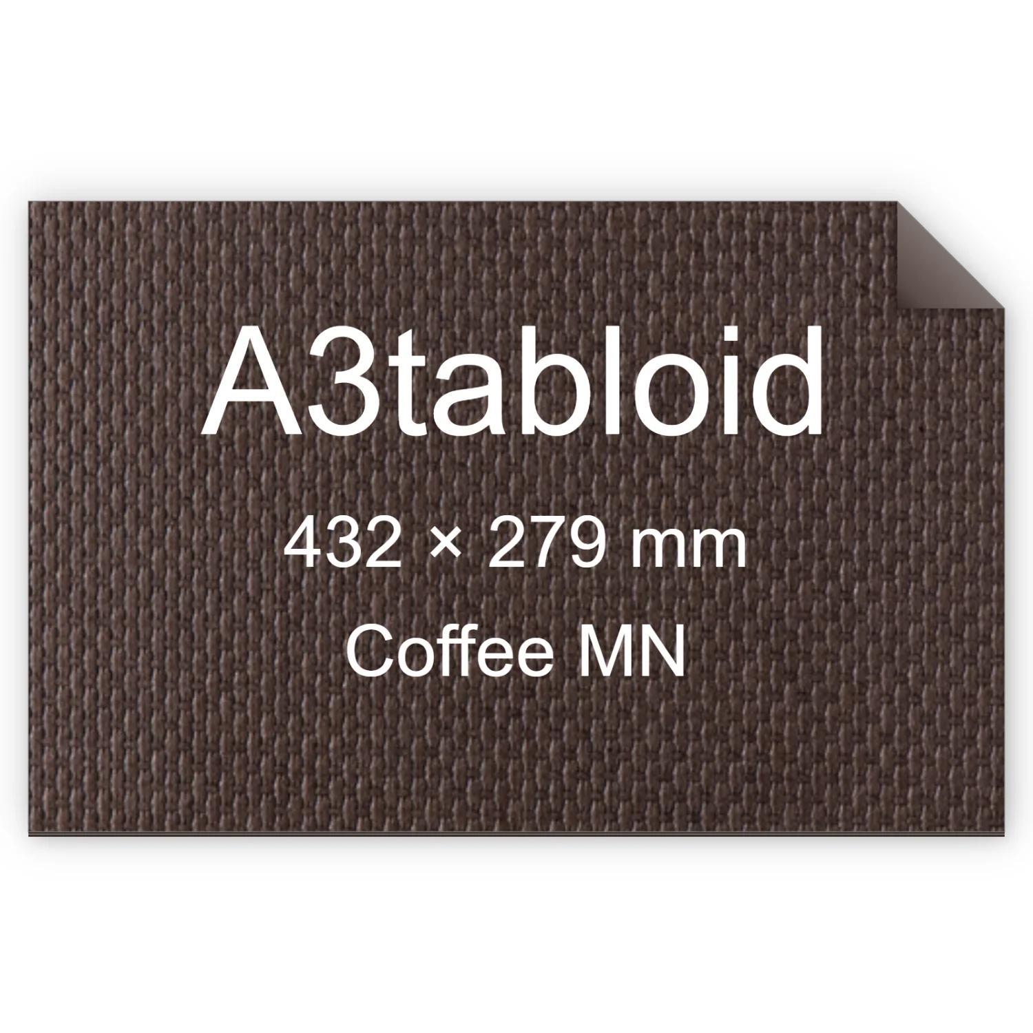 Cartoncino Favini, Classy Covers, 120 g/m², A3tabloid, COFFEE MN bra6631a3tabloid