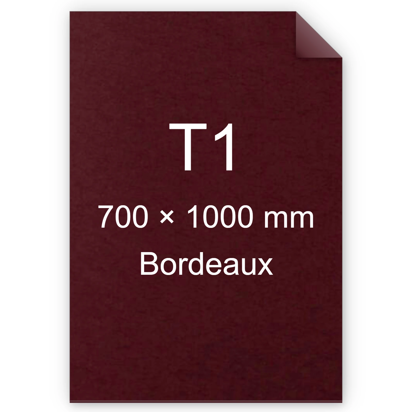 Cartoncino Favini, Burano, 320 g/m², T1, BORDEAUX 76 BRA863t1
