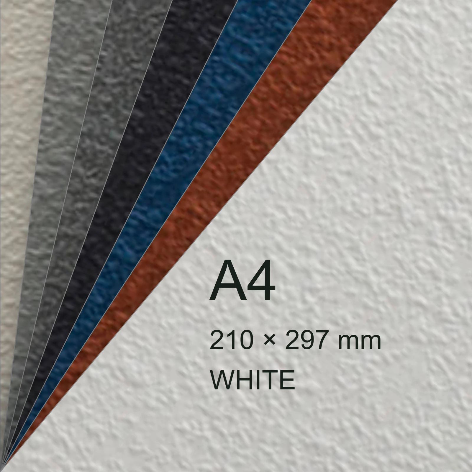 Cartoncino Favini, Tokyo, 120 g/m², A4, WHITE bra6601 - immagine aggiuntiva