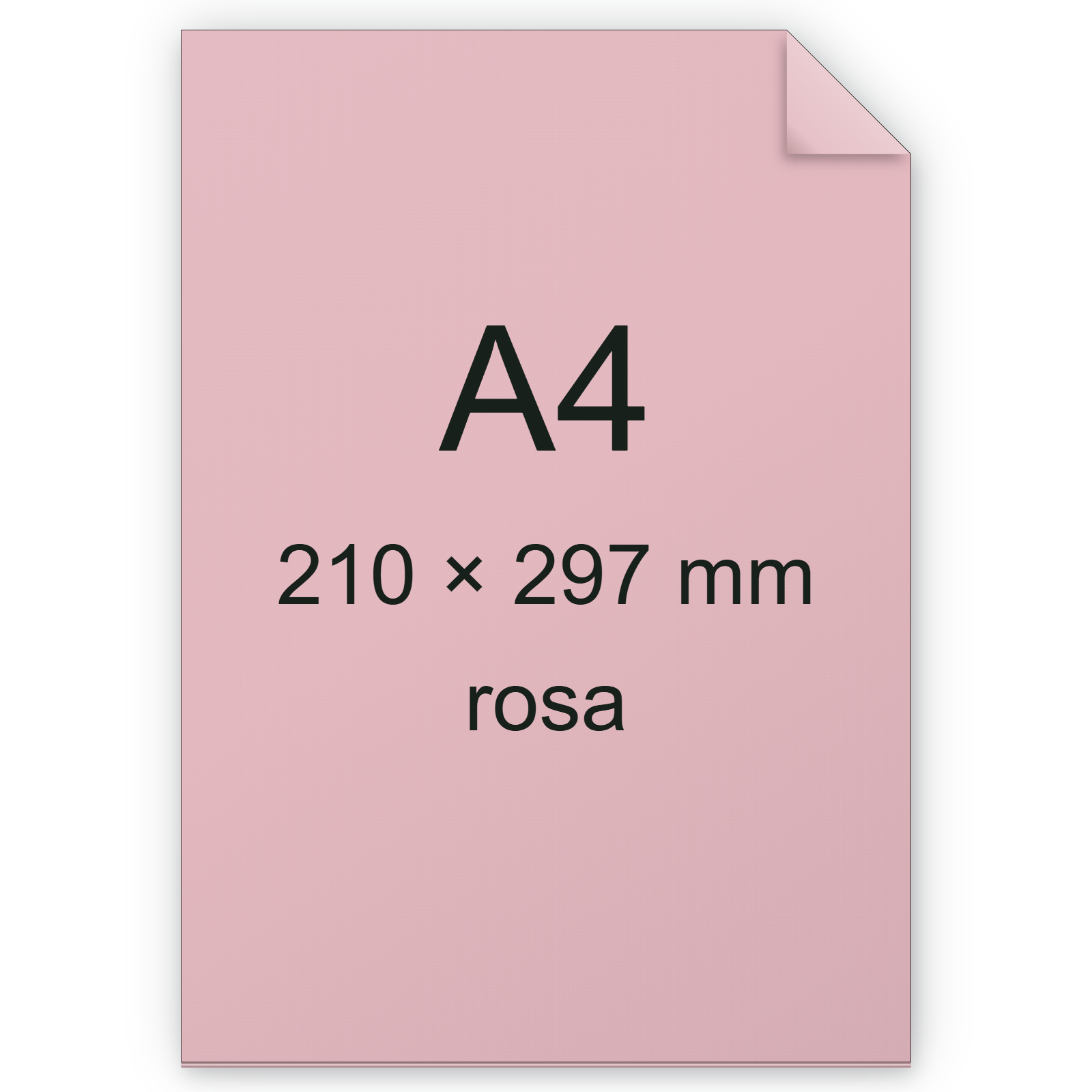 Cartoncino Cordenons Formosa myRecy FSR ROSA, A4, 140gr BRA3310