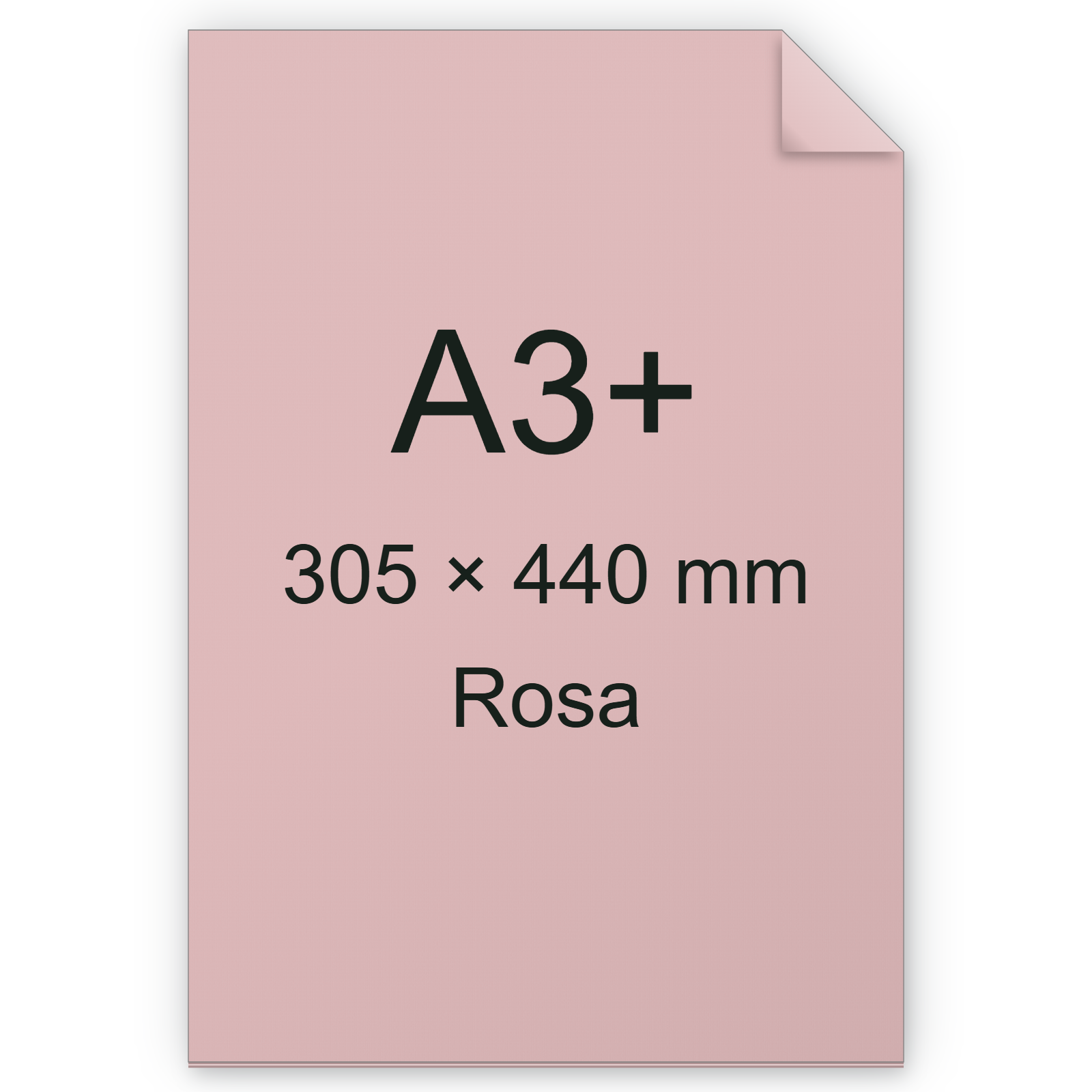 Carta Favini, Burano, 90 g/m², A3+, ROSA 10 BRA558a3+