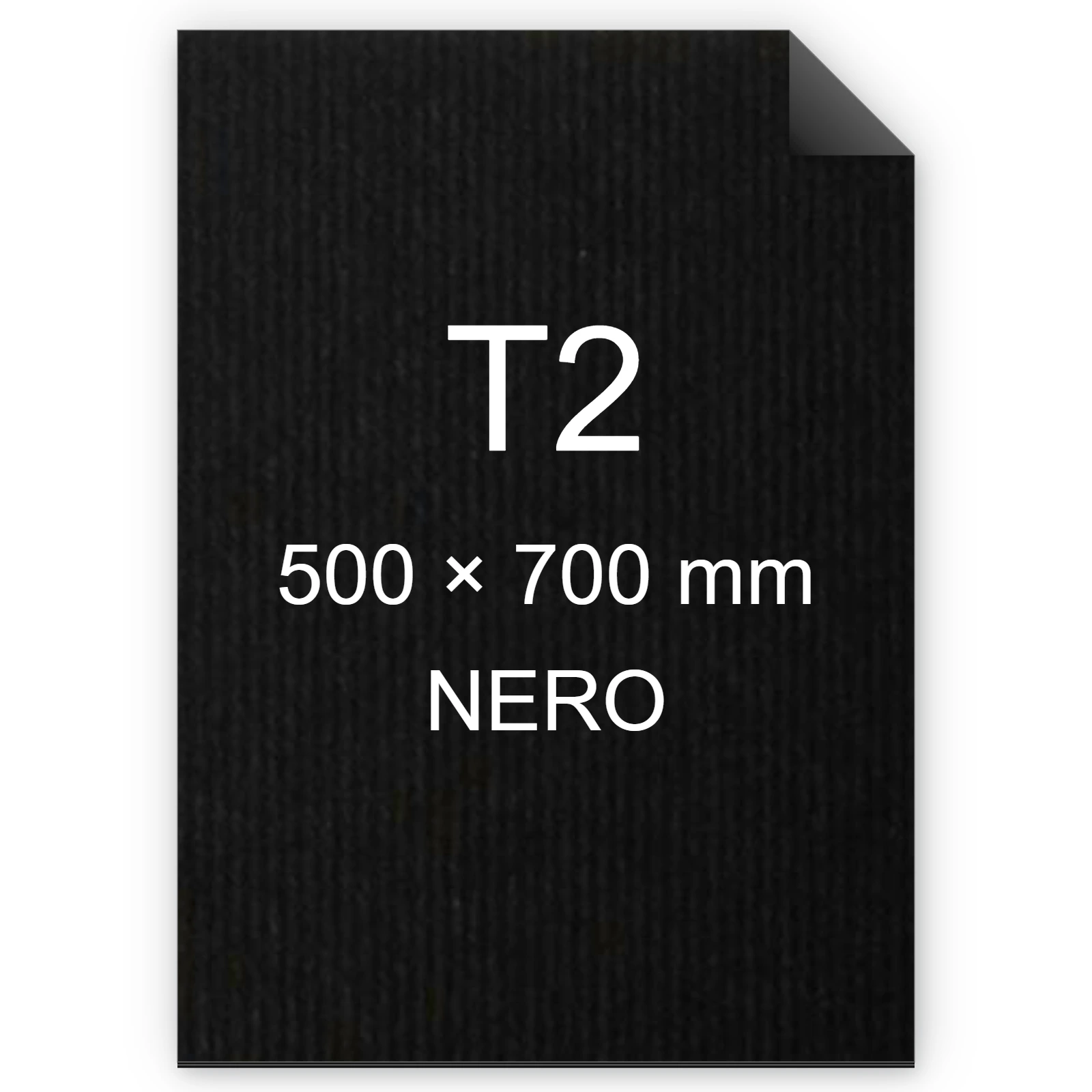 Cartoncino Favini, Twill, 240 g/m², T2, NERO bra696t2
