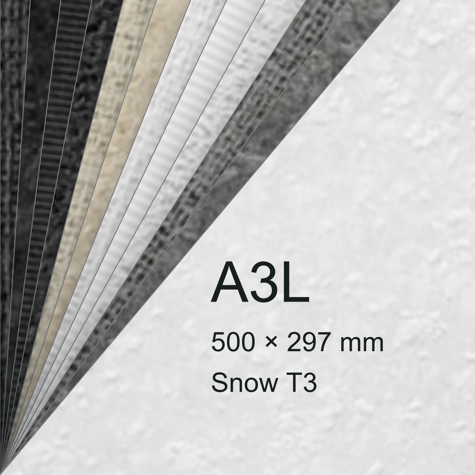 Carta Favini, Classy Covers, 115 g/m², A3L, SNOW T3 bra6640a3l - immagine aggiuntiva