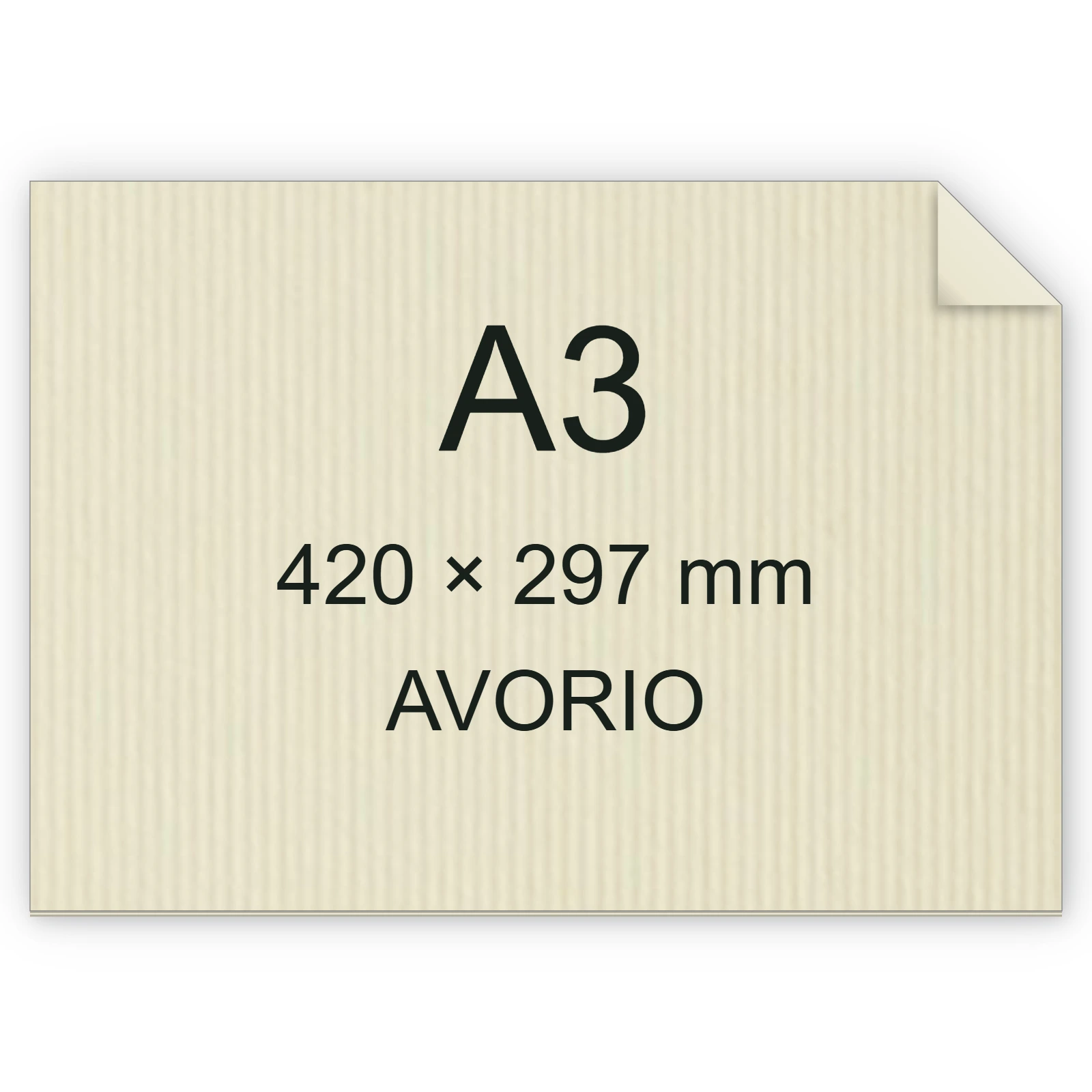 Cartoncino Favini, Twill, 240 g/m², A3, AVORIO bra691a3