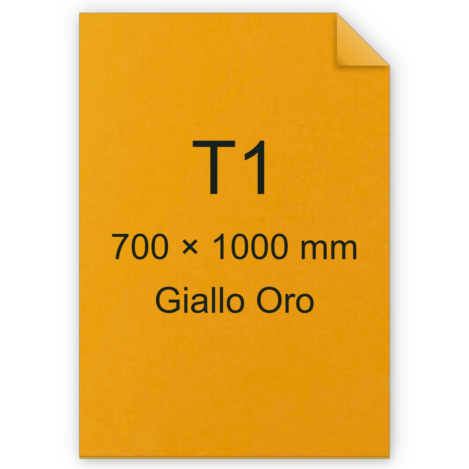 Cartoncino Favini, Burano, 140 g/m², T1, GIALLO ORO 52 bra266T1