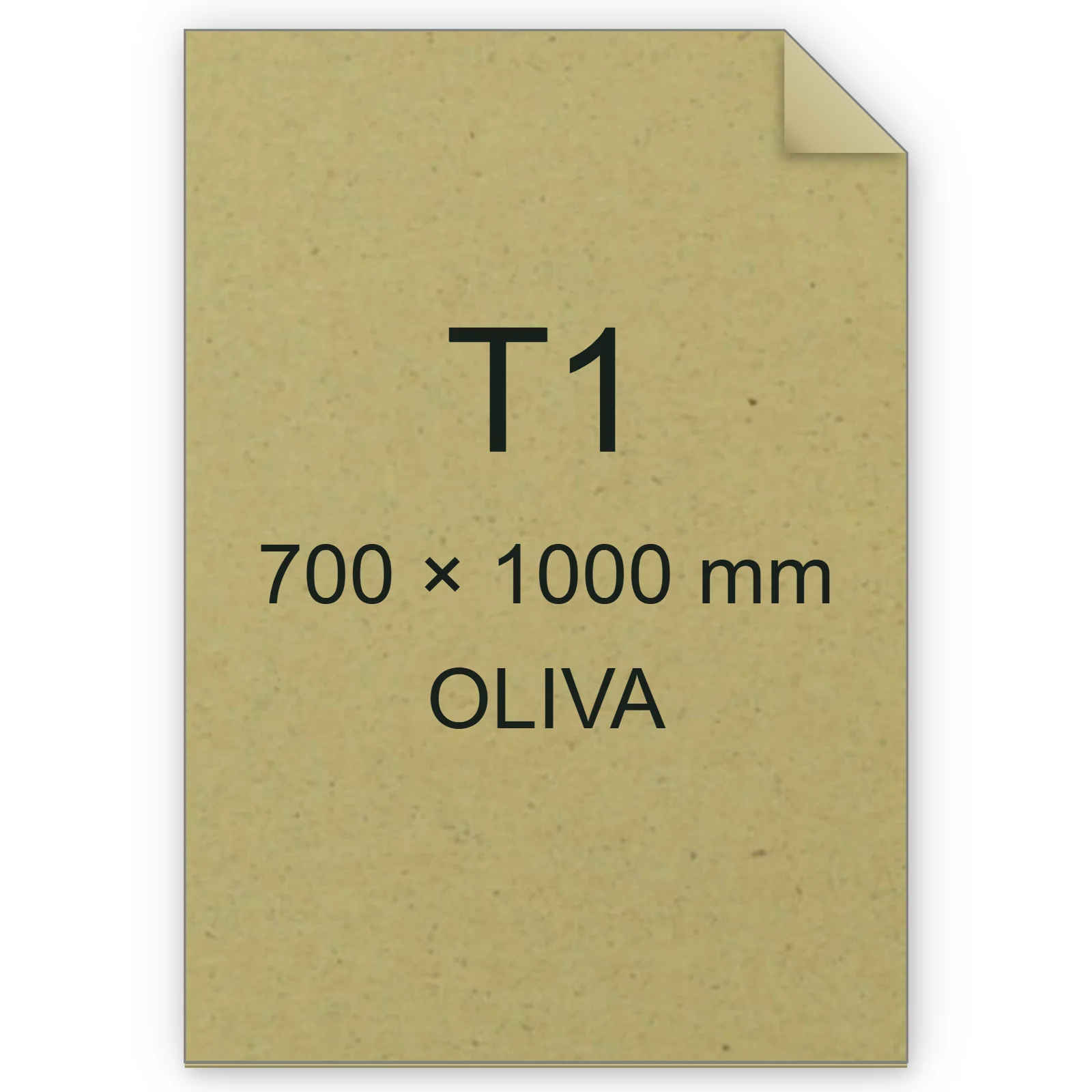 Cartoncino Favini, Crush, 250 g/m², T1, OLIVA bra6702t1