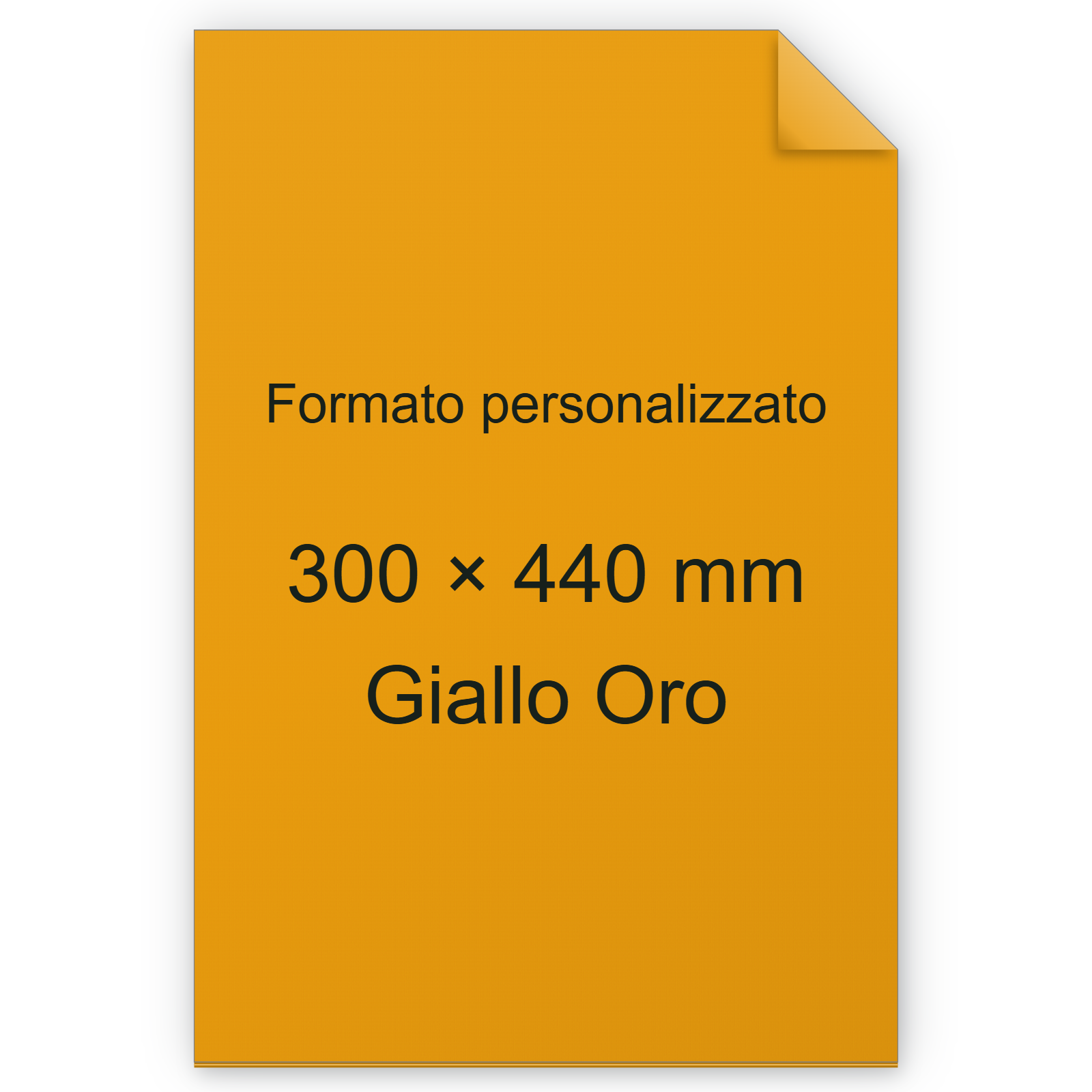 Cartoncino Favini, Burano, 140 g/m², 300x440 mm, GIALLO ORO 52 bra266A3+