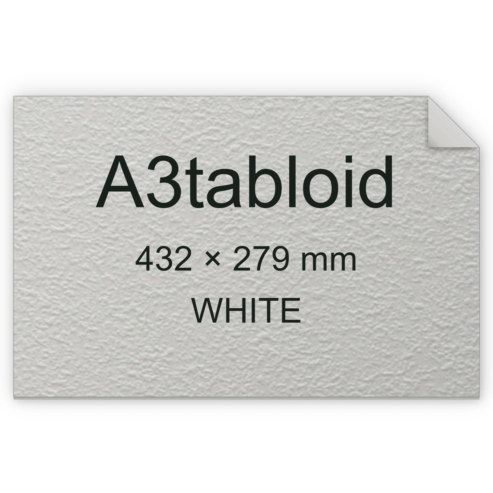 Cartoncino Favini, Tokyo, 120 g/m², A3tabloid, WHITE bra6601a3tabloid