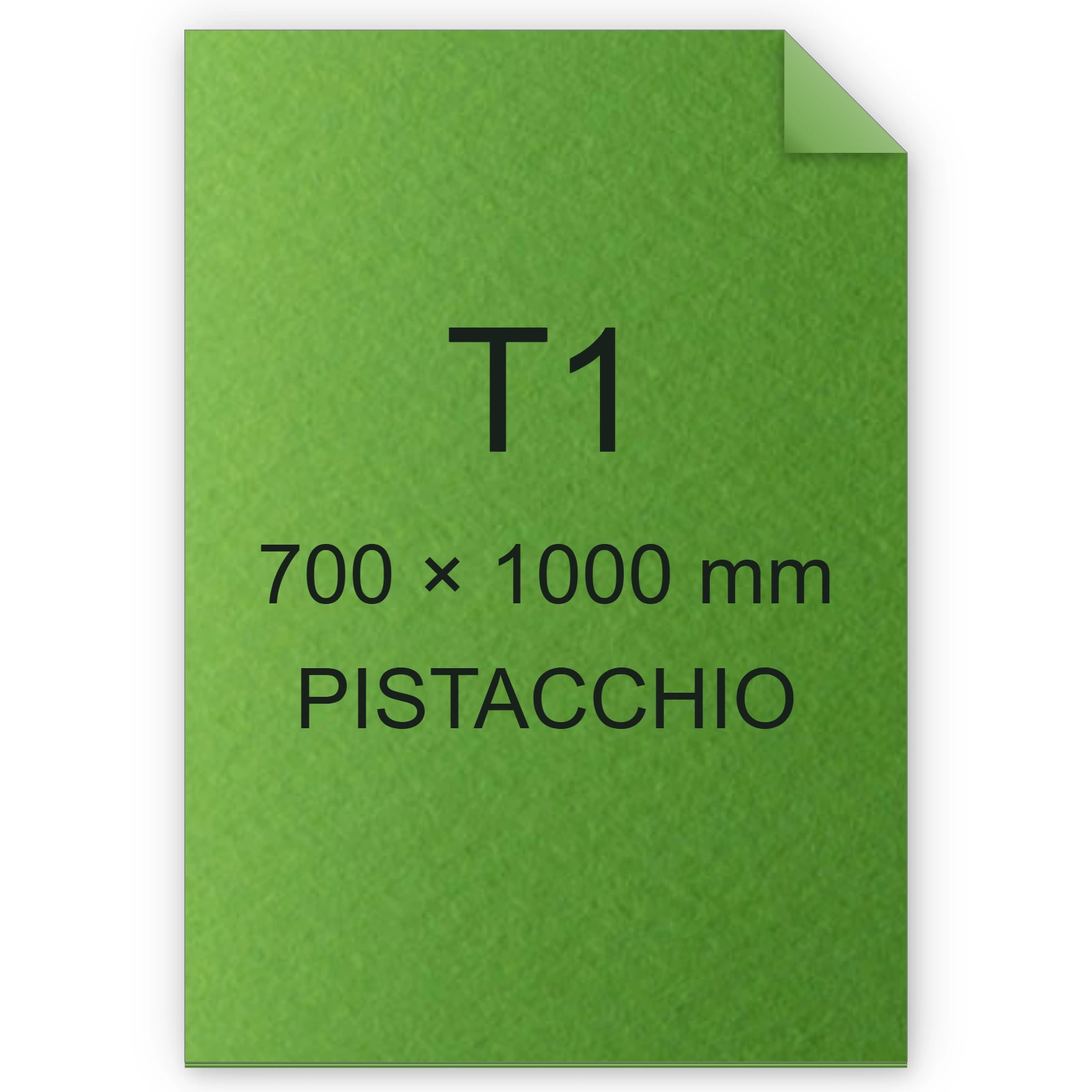 Cartoncino Favini, Prisma Color Sigillo Monoruvido, 220 g/m², T1, PISTACCHIO 18 FAVA33P0A1
