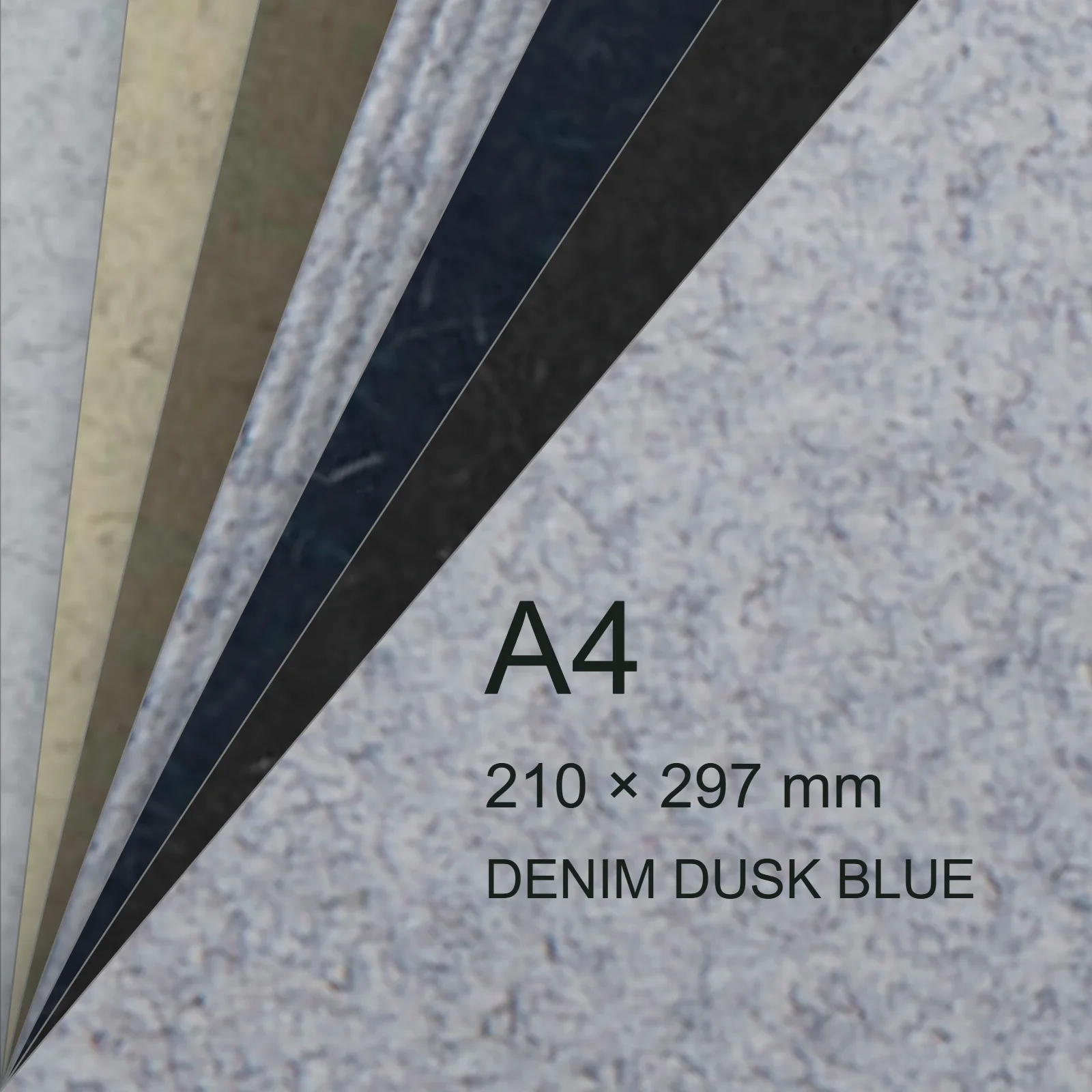 Cartoncino Favini, Refit, 250 g/m², A4, DENIM DUSK BLUE bra6737 - immagine aggiuntiva