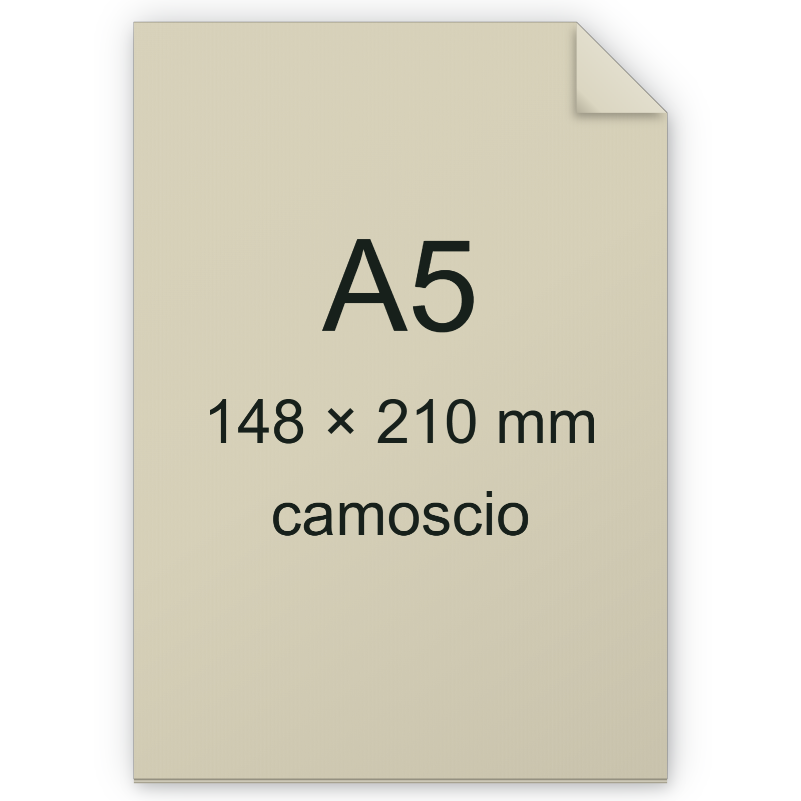 Cartoncino ManilaFormosa CAMOSCIO, a5, 140gr BRA527a5