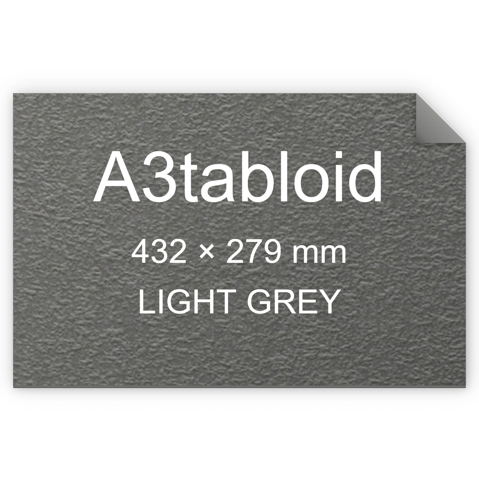 Cartoncino Favini, Tokyo, 120 g/m², A3tabloid, LIGHT GREY bra6605a3tabloid