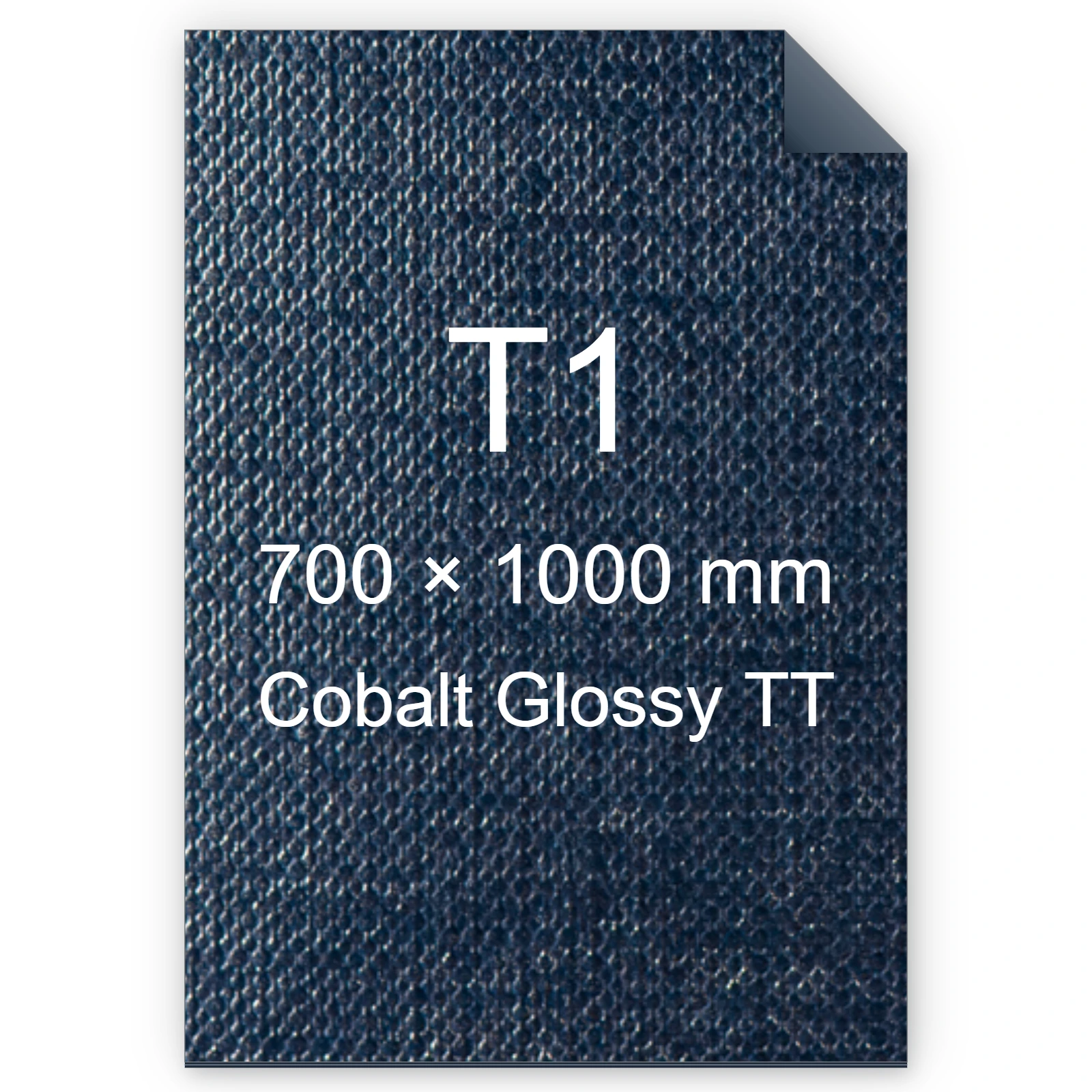 Cartoncino Favini, Classy Covers, 125 g/m², T1, COBALT GLOSSY TT bra6637t1