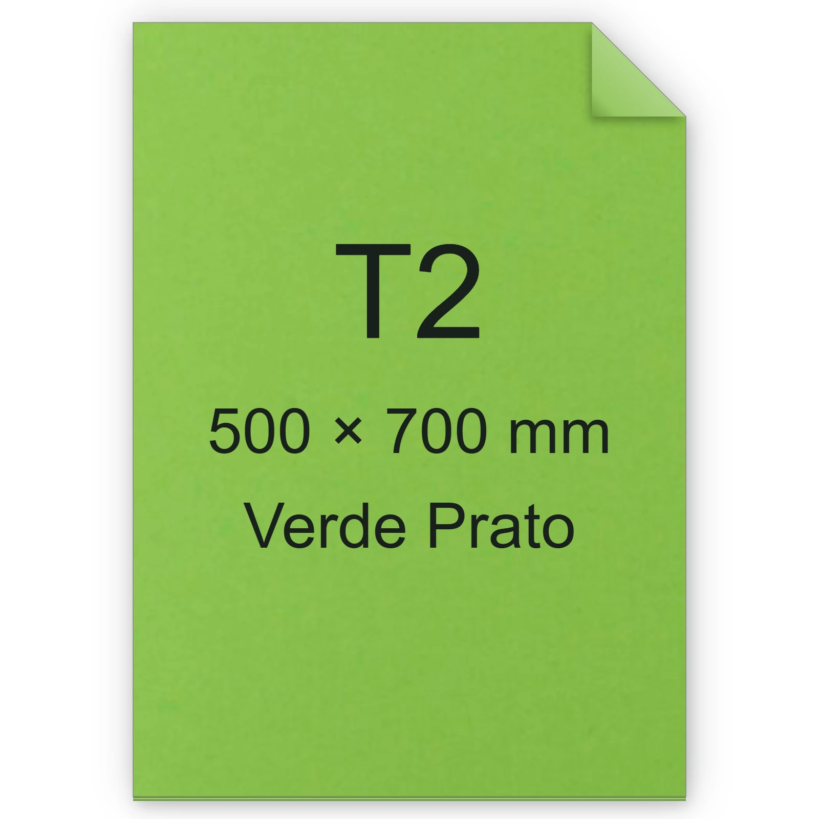 Cartoncino Favini, Burano, 250 g/m², T2, VERDE PRATO 54 BRA821t2