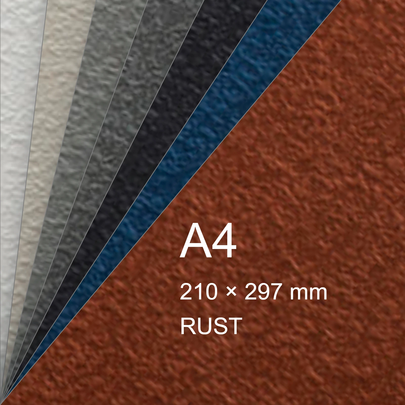 Cartoncino Favini, Tokyo, 120 g/m², A4, RUST bra6613 - immagine aggiuntiva