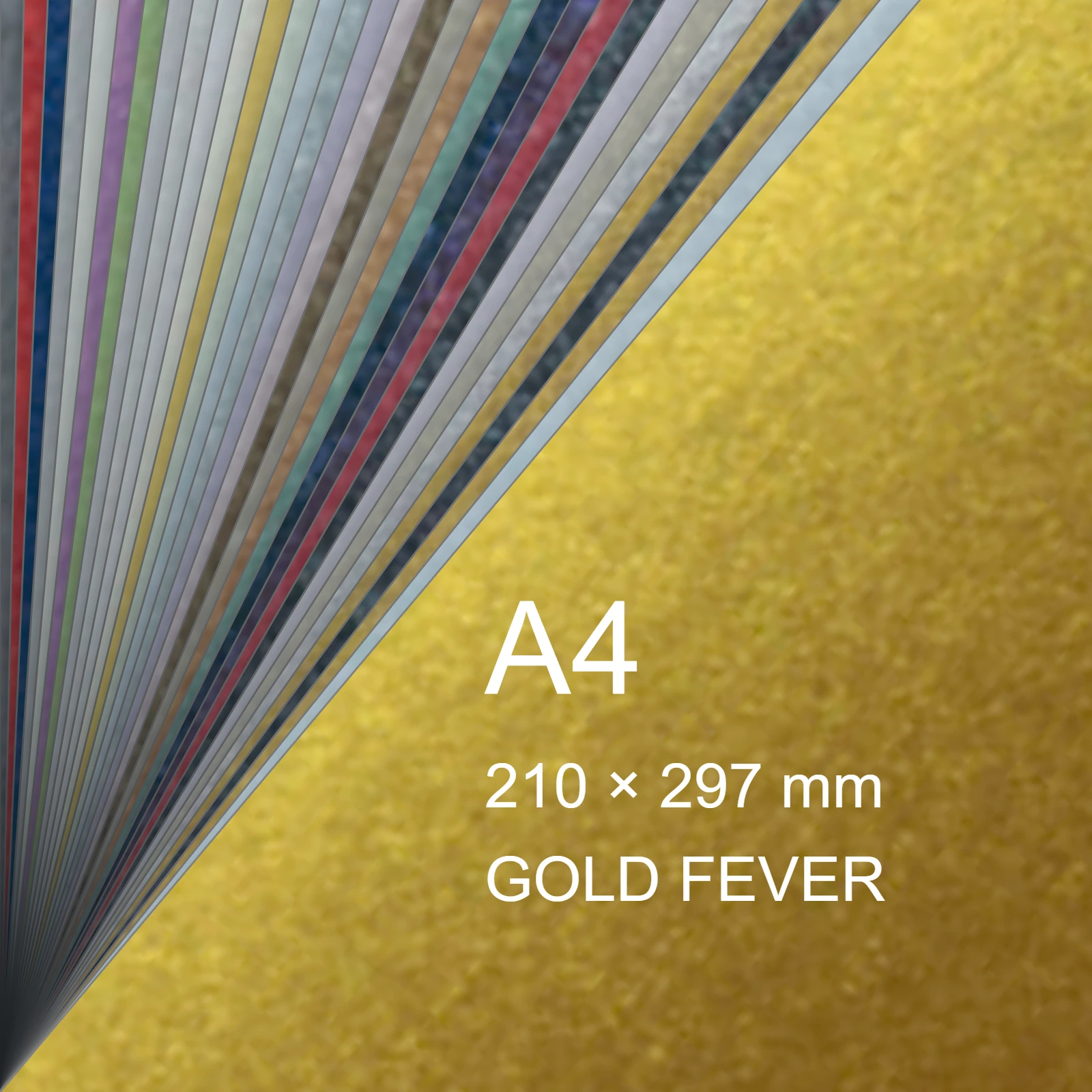 Cartoncino Favini, Majestic Classic, 290 g/m², A4, GOLD FEVER BRA1215 - immagine aggiuntiva
