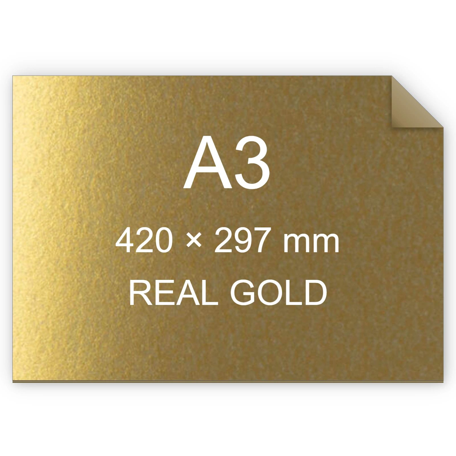 Cartoncino Favini, Majestic Luxus, 290 g/m², A3, REAL GOLD bra632a3