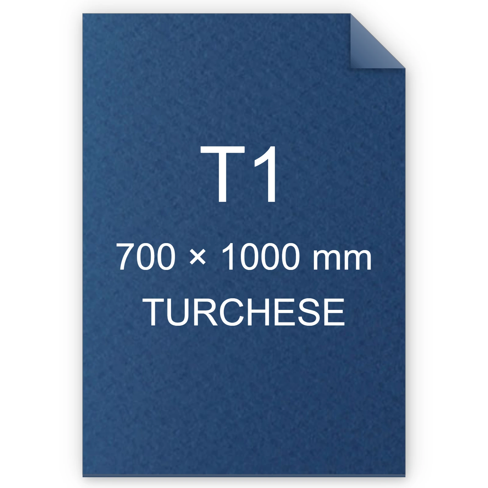 Cartoncino Favini, Prisma Color Sigillo Monoruvido, 220 g/m², T1, TURCHESE 25 FAVA33G0A1