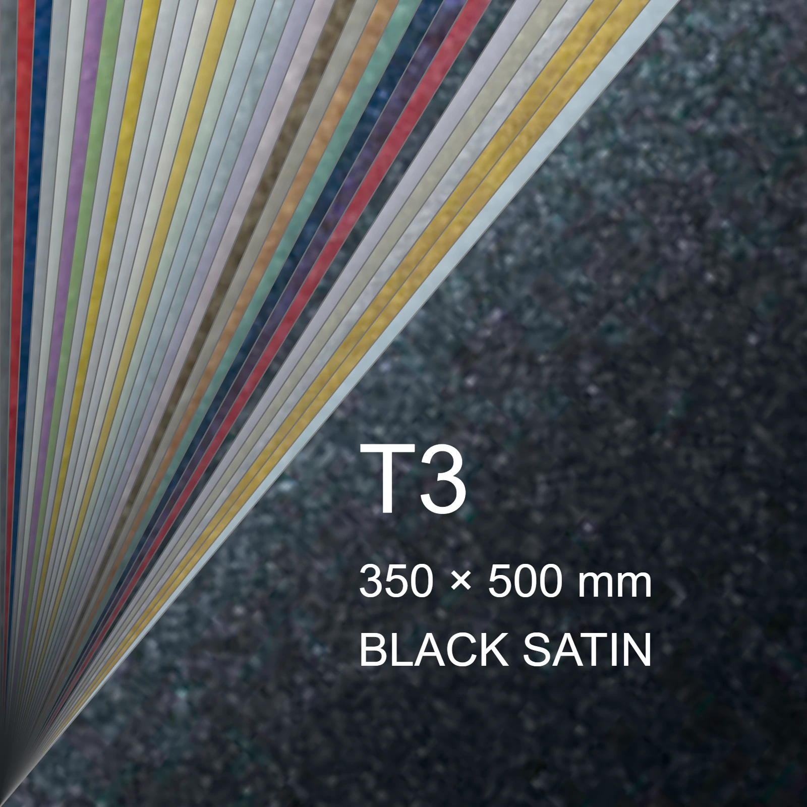 Cartoncino Favini, Majestic Satin, 290 g/m², T3, BLACK SATIN bra1024t3 - immagine aggiuntiva