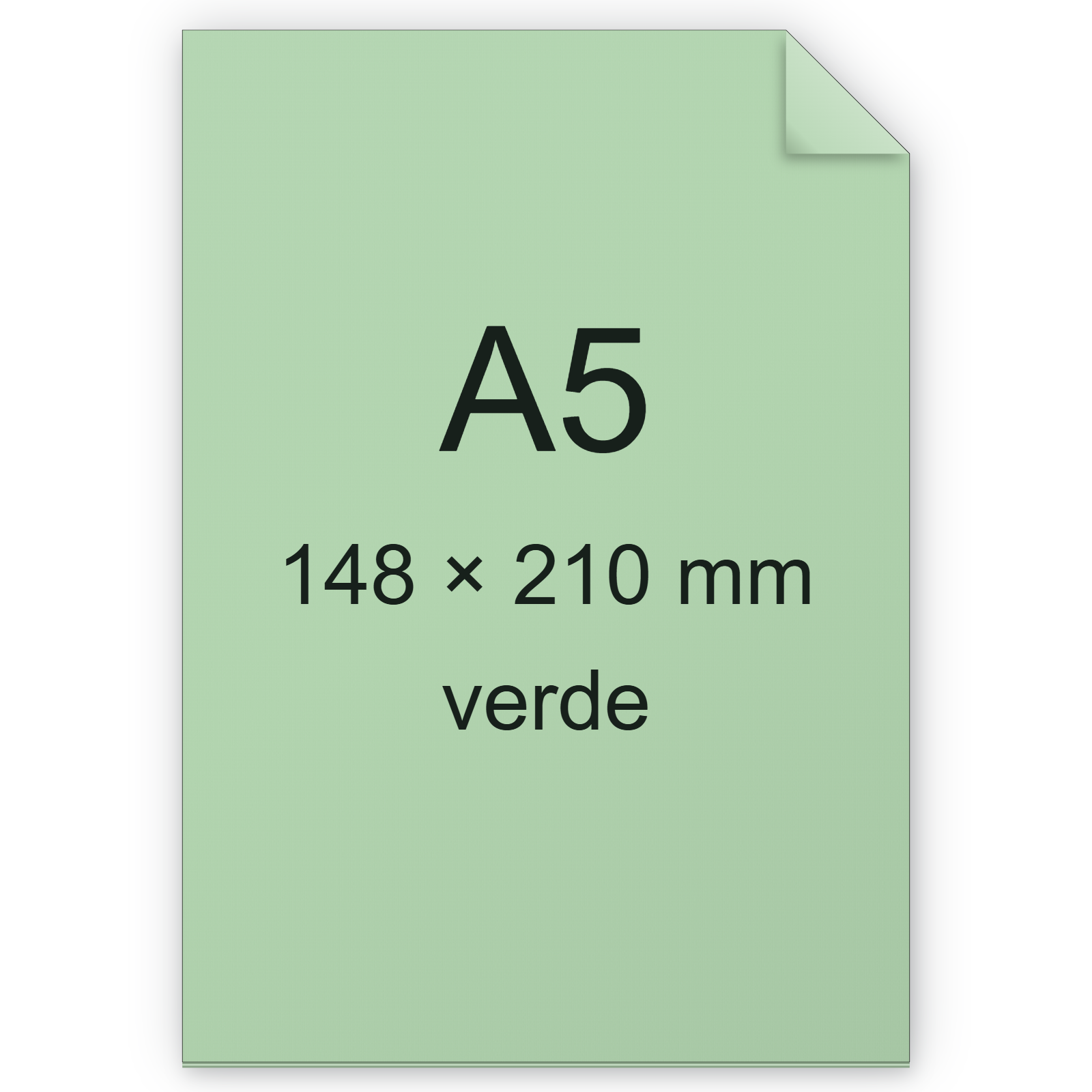 Cartoncino ManilaFormosa VERDE, a5, 140gr BRA537a5