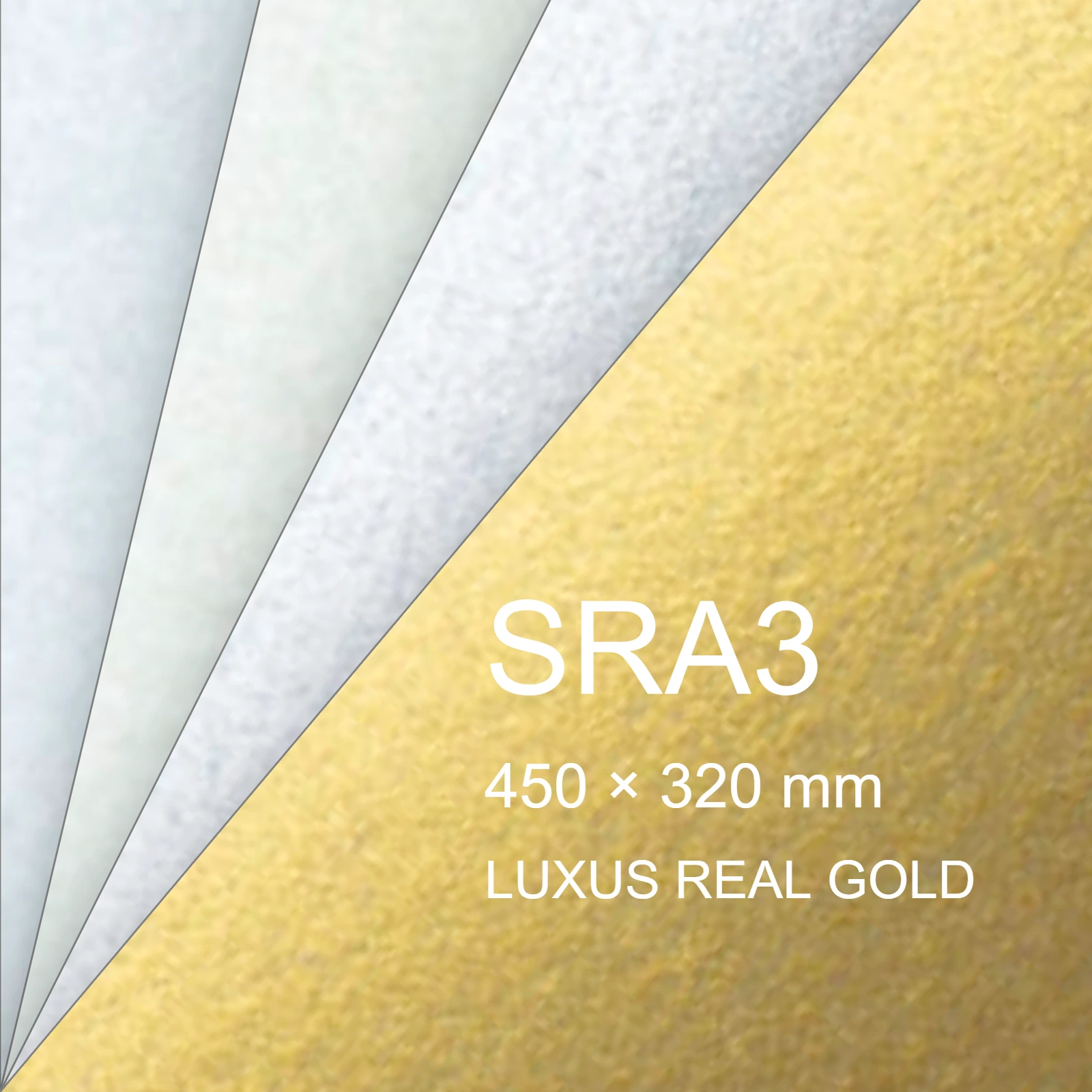 Cartoncino Favini, Majestic Digital HP Indigo, 250 g/m², SRA3, LUXUS REAL GOLD bra6550sra3 - immagine aggiuntiva