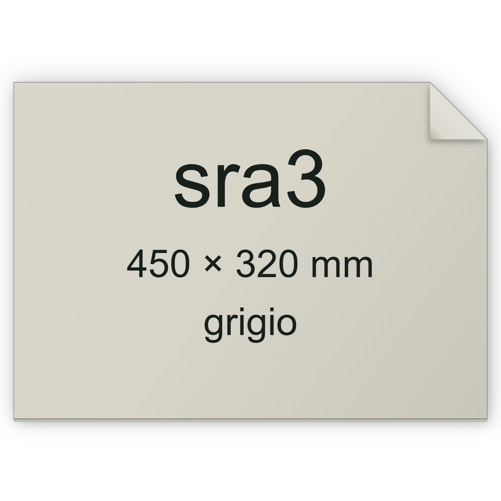 Cartoncino ManilaFormosa GRIGIO, sra3, 140gr BRA531sra3