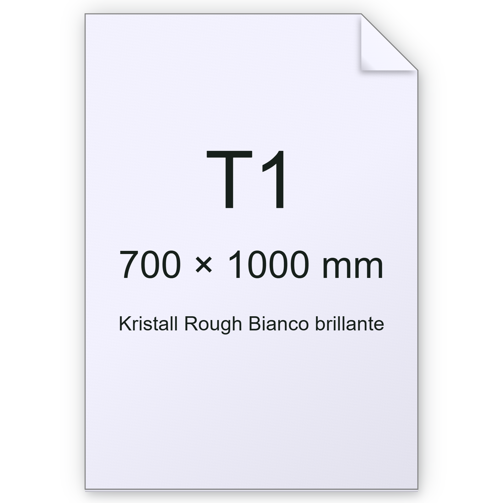 Cartoncino Kristall Rough, Munken, BiancoBrillante, 300gr, t1 bra2572t1
